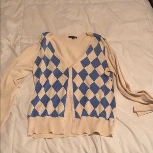 Argyle Brooks Brothers Cardigan
